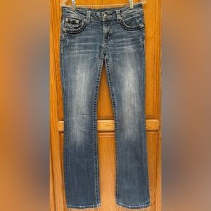 “Miss Me” Bling Boot-Cut Jeans size 29